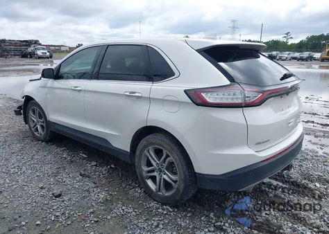 2016 Ford Edge Titanium из США, поврежденный, VIN 2FMPK4K93GBB48546